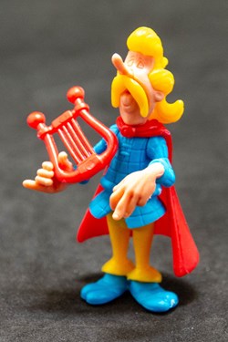 Série 01 - Astérix et Obélix - 1990 - 15 - Assurancetourix avec harpe