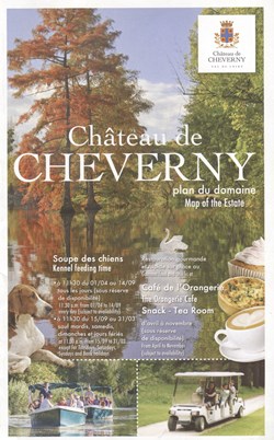 Cheverny - Brochure - Plan du domaine