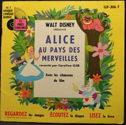 Vinyl - 45 tours - Walt Disney - Alice au pays des merveilles