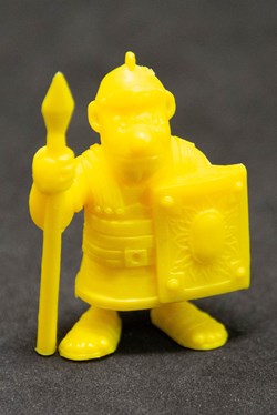 Glaces Motta - 1980 - 19 - Jaune - Légionnaire II avec pilum