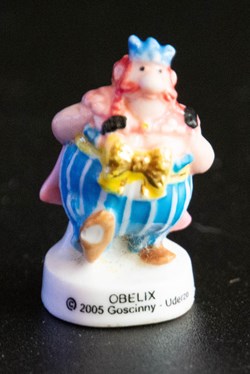 2005 - Série "Astérix et compagnie" - Or et platine - Obélix