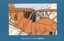 Carte - Moulinsart - 2014 - 10x15 - Ensemble de 8 cartes