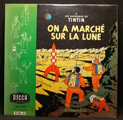Vinyl - 33 tours - 25cm - Decca - On a marché sur la Lune