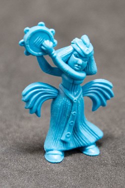 Bonbons Dupont d'Isigny - 1969 - 40 - Bleu - Danseuse égyptienne frappant dans un tambourin
