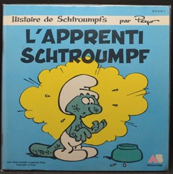 Vinyl - 45 tours - Histoire de Schtroumpfs - L'apprenti Schtroumpf