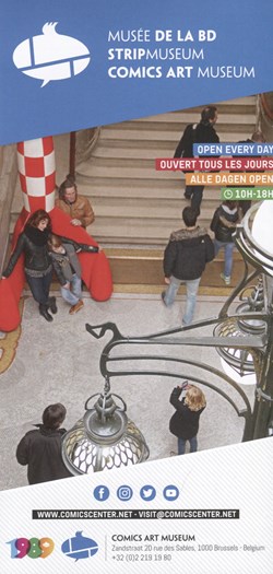 Musée de la BD - Bruxelles - Flyer