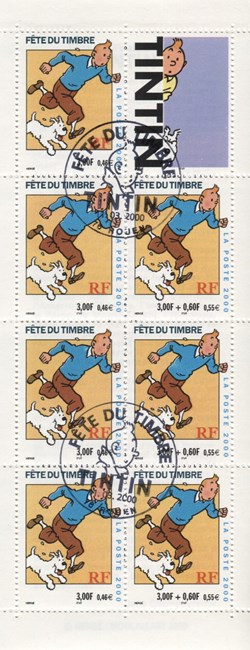 France - Carnet - 2000 - 7*0,46€ - Fête du timbre - Cachet Rouen