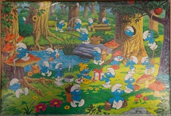 Schtroumpf - Puffi - 100 pièces - Partie de campagne