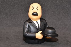 Buste Dupond avec chapeau