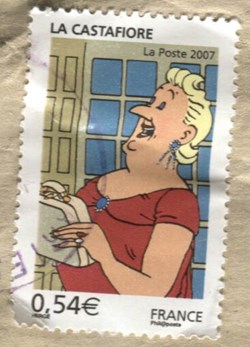 France - Timbre - Oblitéré - 2007 - 0,54€ - La Castafiore