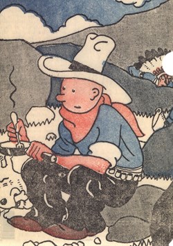 Pochette souple - Tintin en Amérique
