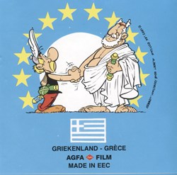 AGFA - 1992 - Sticker Gréce