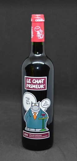 Le chat primeur - rouge - 2019
