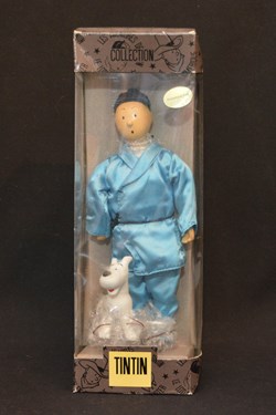 Poupée porcelaine - 1994 - Le lotus bleu - Tintin et Milou