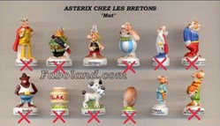 2012 - Série "Astérix chez les bretons (mat)"