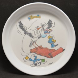 Schtroumpf - Plastorex - Assiette
