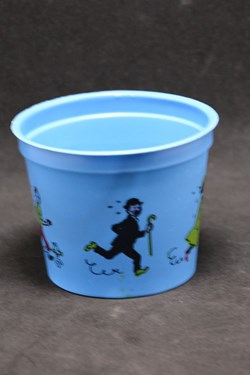 Pot à glace - OLA - 1969 - Version bleu + cuillère