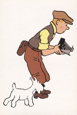 Carte - Moulinsart - 10x15 - Tintin reporter (103)