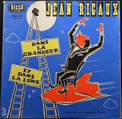 Vinyl - 33 tours - Jean Rigaux - Dans la grandeur et dans la Lune