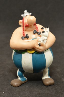 Plastoy - 1997 - 7,5 cm - Obélix (variante de marquage)