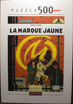 Blake et Mortimer - Nathan - 500 pièces - La marque jaune