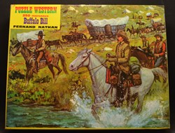Série Western - Fernand Nathan - 1973 - 250 pièces - Buffalo Bill