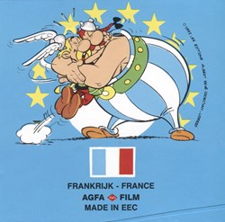 AGFA - 1992 - Sticker France
