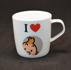 Série "I love" - Mug - Moulinsart - Tintin