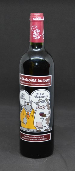 A la gloire du chat - rouge - 2018
