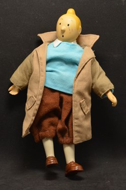 Poupée porcelaine - 1994 - Tintin reporter