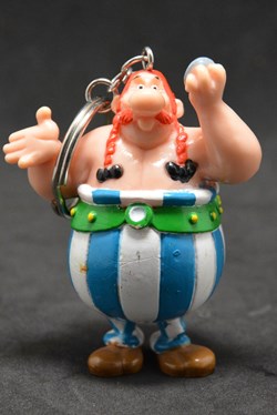 Parc Astérix - 1992 - 7,5 cm - Porte-clé Obélix