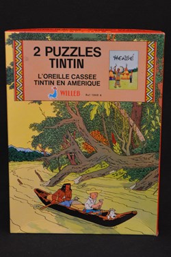 Willeb - 1978 - 2x120 pièces - L'oreille cassée - Tintin en Amérique