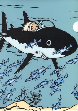 Pochette souple - Le requin