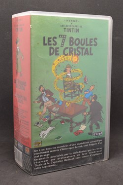 VHS Double - Citel - 1995 - Les 7 boules de cristal - Le temple du soleil