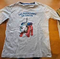 T-shirt enfant - Milou cosmonaute
