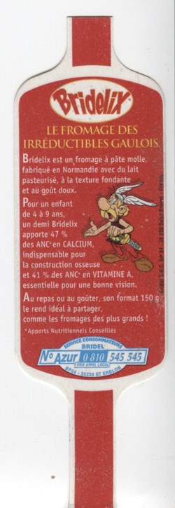Bridelix - Etiquette Astérix