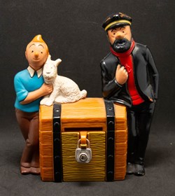 Tirelire - Sparekassen - Tintin, Haddock et Milou