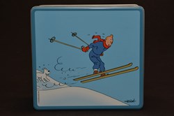 Delacre - 2004 - Sports d'hiver - Tintin à ski
