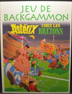 15 - Atlas - 2006 - Jeu Astérix - Jeu de backgammon - Astérix chez les bretons
