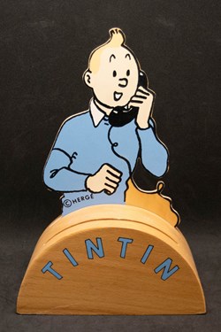 Tirelire - Tintin au téléphone - variante