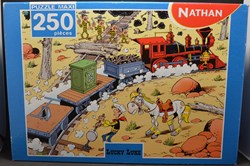 Lucky Luke - Nathan - 250 pièces - 2002 - L'attaque ratée