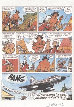 Hommage à Uderzo - Derib