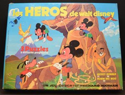 Disney - 3 puzzles - 13, 16 et 19 pièces - Les héros de Walt Disney