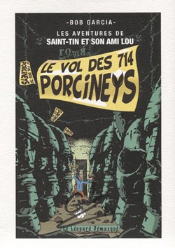 Ex-libris - Gordon Zola - 14x21 - Le vol des 714 porcineys