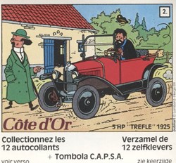 Autocollant - Côte-d'or - n°02
