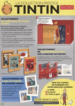 Hachette - Collection Tintin - 2010 - Plaquette support