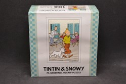 ArtBox - Japon - Années 90 - 108 pièces - Tintin & Snowy - Bleu