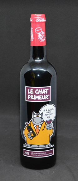 Le chat primeur - rouge - 2018