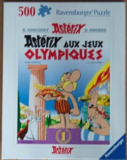 Ravensburger - 2024- 500 pièces - Astérix aux jeux Olympiques