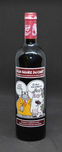 A la gloire du chat - rouge - 2018